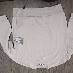 Women's Moto Side Zip Sweatshirt - JoyLab
Linen